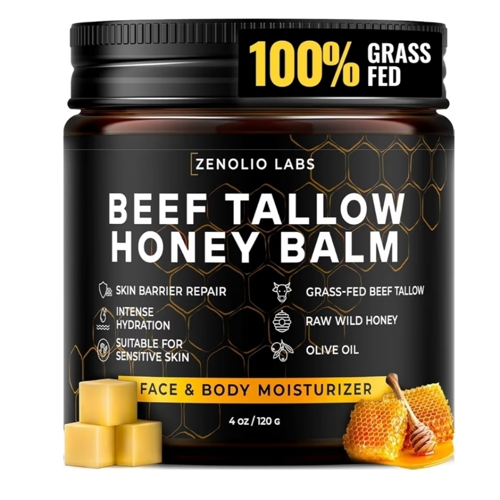 Organic Beef Tallow for Skin Face